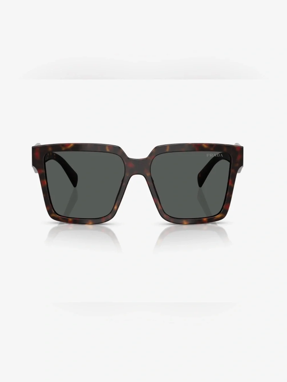 Prada PR 24ZSF Sunglasses Root Tortoise/Dark Grey